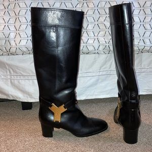 SOLD  Authentic YSL Thelma Black Boots size 5